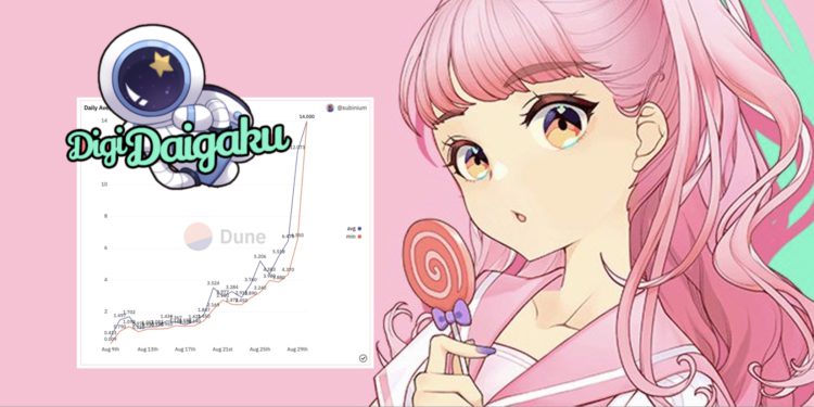 NFT项目DigiDaigaku***登顶Opensea！本周将空投 获2亿美元投资-第1张图片-腾赚网