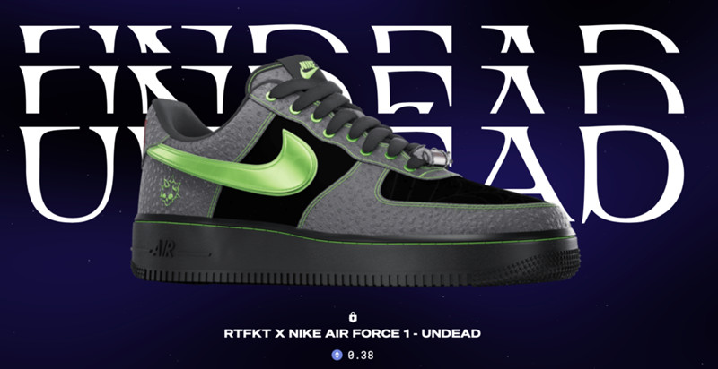 RTFKT穿戴式NFT CloneX Forging SZN 1开放铸造！可换特别款Nike潮鞋-第3张图片-腾赚网