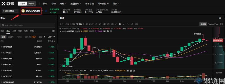 USDT怎么买狗狗币？币安、火币、欧易购买DOGE全教程