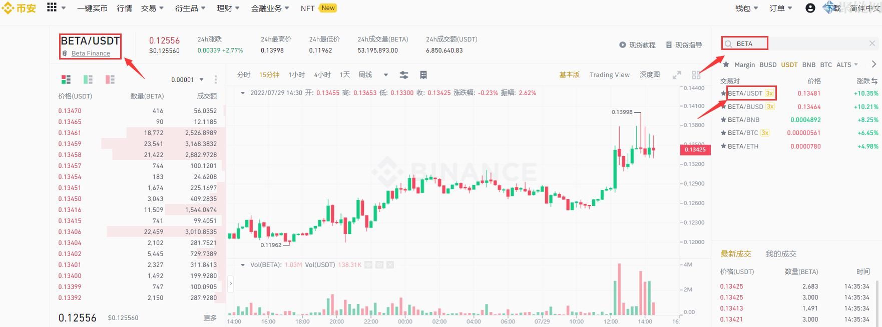 BETA币怎么买？BETA币买卖交易教程
