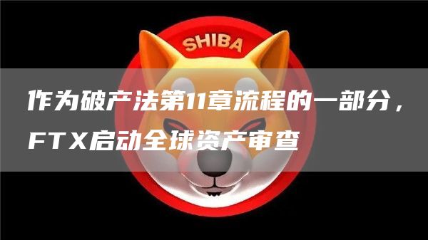 作为破产法第11章流程的一部分，FTX启动全球资产审查1