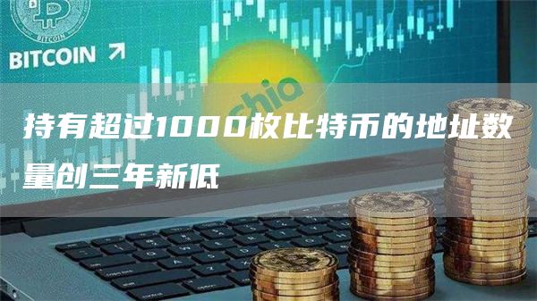 持有超过1000枚比特币的地址数量创三年新低1