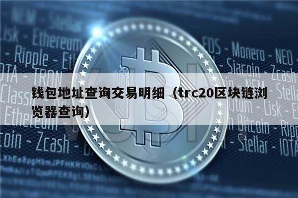 钱包地址查询交易明细（trc20区块链浏览器查询）-第1张图片-欧意下载
