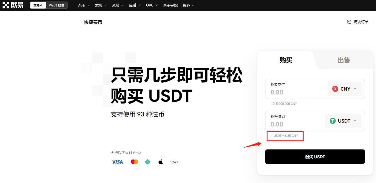 快捷买币买入价格为什么贵一点?快捷买币买入价格分析2