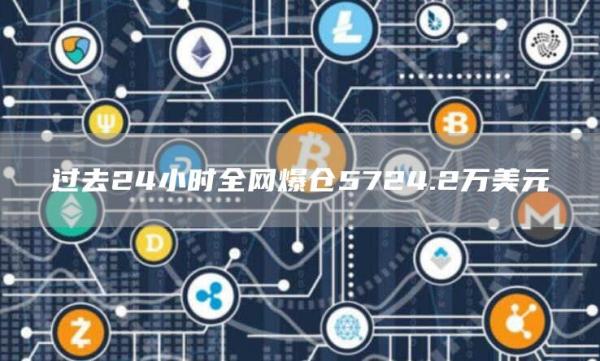 过去24小时全网爆仓5724.2万美元1