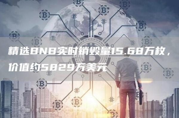 精选BNB实时销毁量15.68万枚，价值约5829万美元1