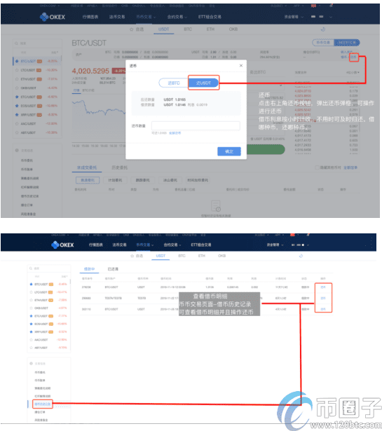 ok币币杠杆怎么玩？ok币币杠杆交易教程图解-第7张图片-欧意下载