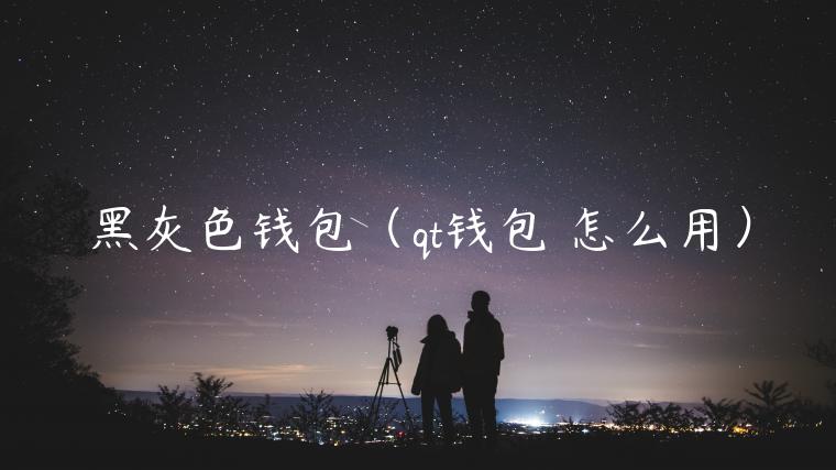 黑灰色钱包（qt钱包 怎么用）-第1张图片-欧意下载