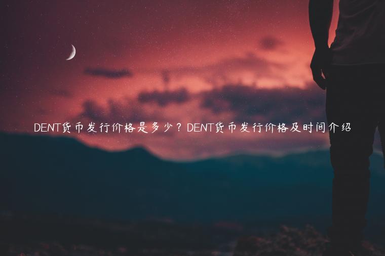 DNT货币发行价格是多少？DNT货币发行价格及时间介绍-第1张图片-欧意下载
