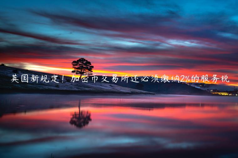 英国新规定！加密币交易所还必须缴纳2%的服务税-第1张图片-欧意下载