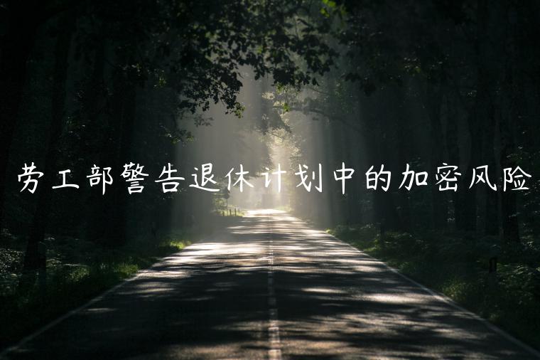 劳工部警告退休计划中的加密风险-第1张图片-欧意下载