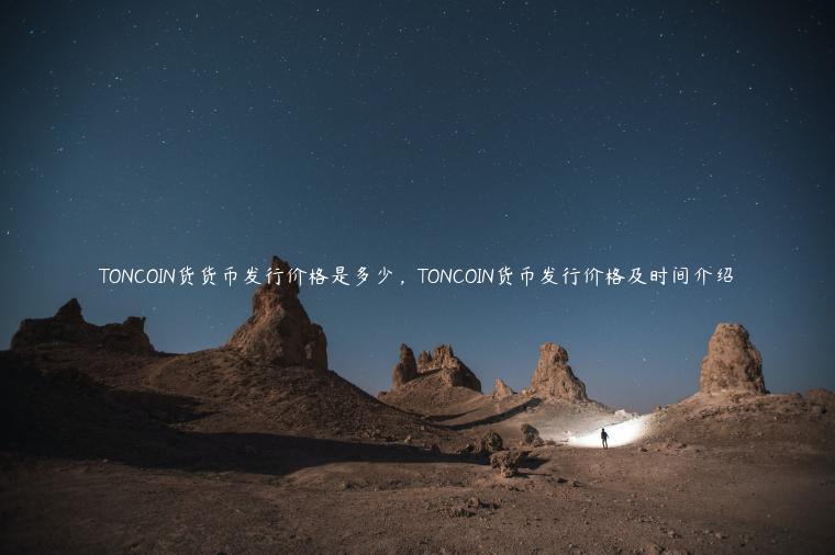 TONCOIN货货币发行价格是多少，TONCOIN货币发行价格及时间介绍-第1张图片-欧意下载