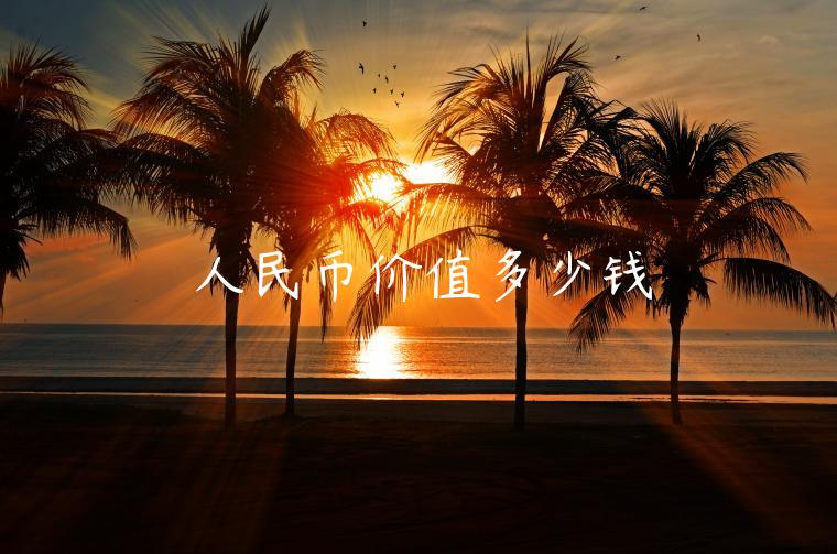人民币价值多少钱-第1张图片-欧意下载
