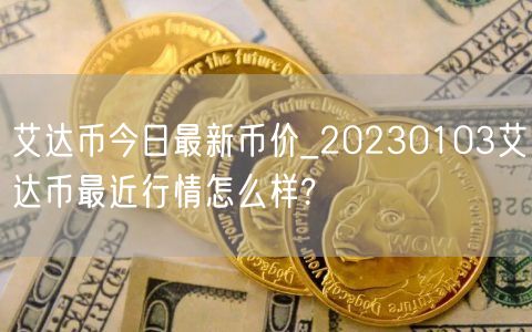 艾达币今日最新币价_20230103艾达币最近行情怎么样?-第1张图片-欧意下载
