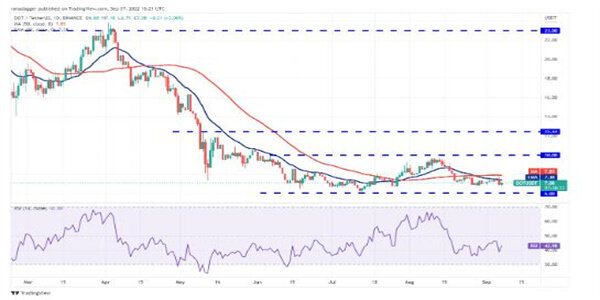 2022价格分析：BTC、ETH、BNB、XRP、ADA、SOL、DOGE、DOT、MATIC、SHIB-第9张图片-欧意下载