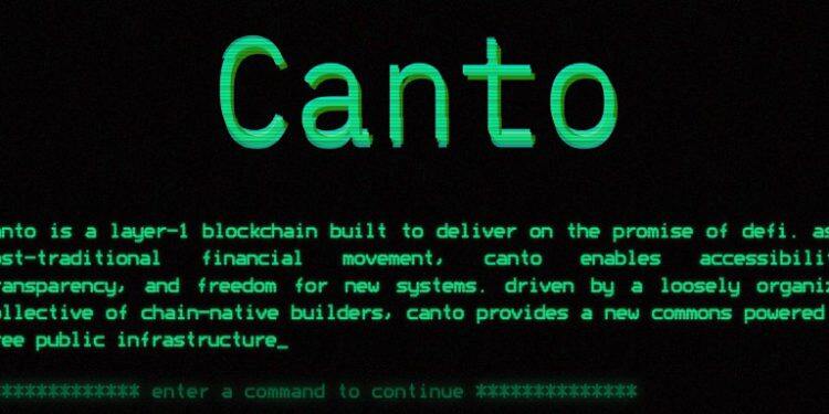 新公链CANTO生态 完全去中心化 免费DB 算稳币NOTB等-第1张图片-欧意下载
