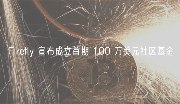 Firfly 宣布成立首期 100 万美元社区基金